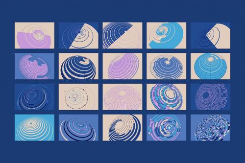 Bullseye / Circular Vector Backgrounds Bullseye / Circular Vector Backgrounds
