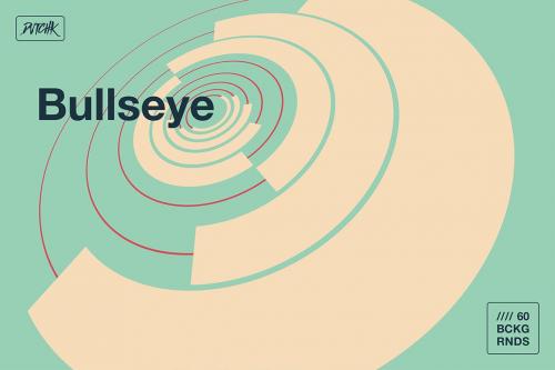 Bullseye / Circular Vector Backgrounds Bullseye / Circular Vector Backgrounds