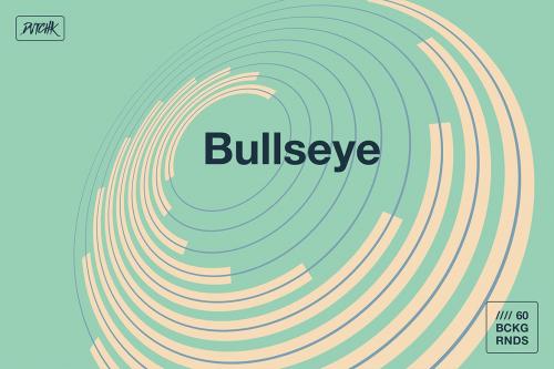 Bullseye / Circular Vector Backgrounds Bullseye / Circular Vector Backgrounds