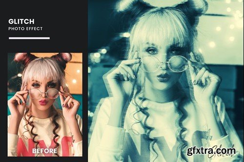 Glitch Photo Effect S2ST6NK Glitch Photo Effect S2ST6NK