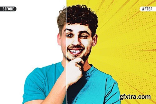 Comic Photo Effect DG8B98G Comic Photo Effect DG8B98G