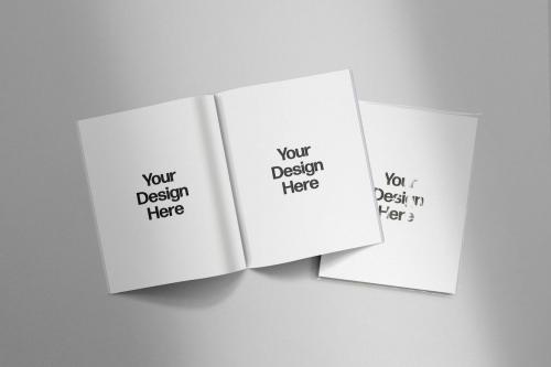 US Letter Size Magazine Mockup