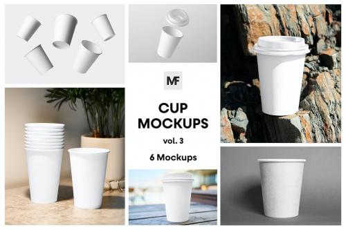 Cup Mockups Packaging - Mockups vol.3 Cup Mockups Packaging - Mockups vol.3