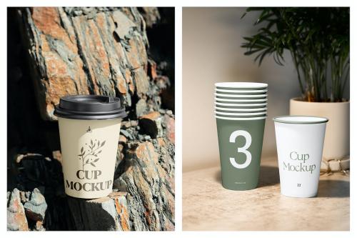 Cup Mockups Packaging - Mockups vol.3 Cup Mockups Packaging - Mockups vol.3