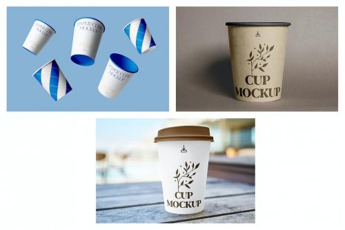 Cup Mockups Packaging - Mockups vol.3 Cup Mockups Packaging - Mockups vol.3