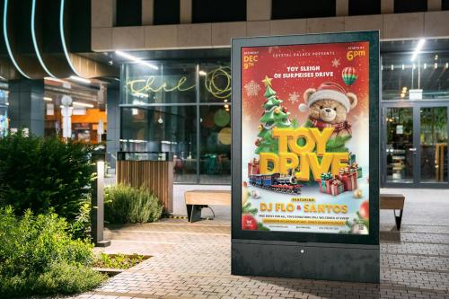 Toy Drive Flyer Template