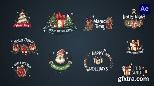 Videohive New Year Christmas titles [After  Effects] 49267521