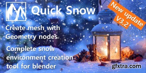 Blender - Quick Snow v3.2