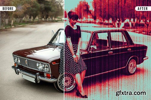 Acid Photocopy Photo Effect B883G88 Acid Photocopy Photo Effect B883G88