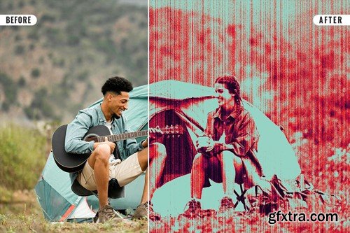 Acid Photocopy Photo Effect B883G88 Acid Photocopy Photo Effect B883G88