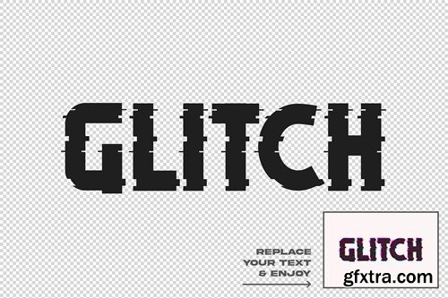 Distortion Glitch Editable Psd Text Effect DM748RW Distortion Glitch Editable Psd Text Effect DM748RW