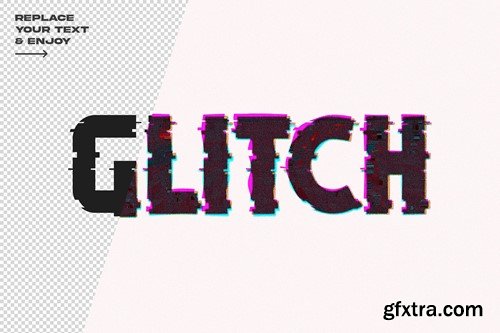Distortion Glitch Editable Psd Text Effect DM748RW Distortion Glitch Editable Psd Text Effect DM748RW