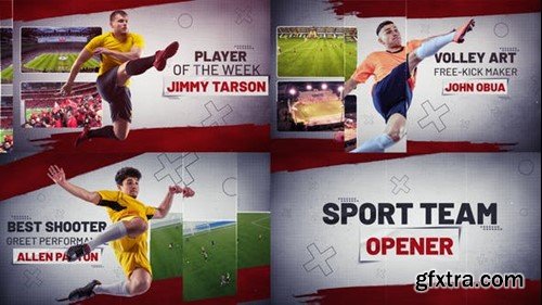 Videohive Sport Team Opener 49265619 Videohive Sport Team Opener 49265619