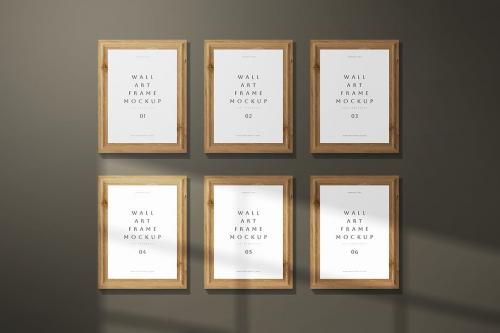 Wall Art Frame Mockup