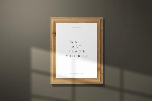 Wall Art Frame Mockup