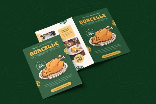 Restaurant Kitchen Bifold Brochure Restaurant Kitchen Bifold Brochure