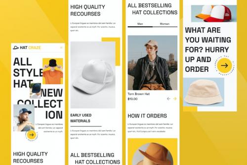 Fashion Ecommerce Mobile App Figma