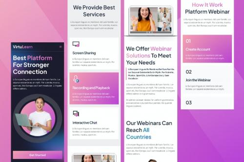Webinar Mobile App Figma Webinar Mobile App Figma