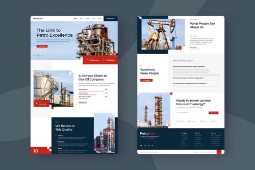 Oil & Gas Company Landing Oil & Gas Company Landing