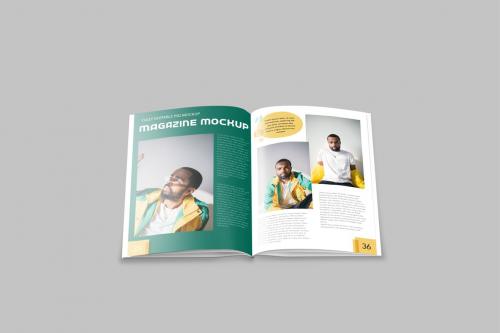 Magazine Spread Mockups Magazine Spread Mockups