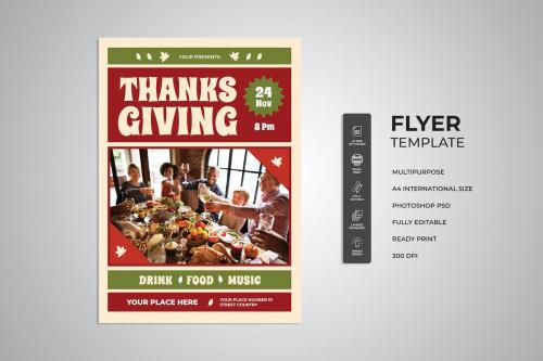 Thanksgiving Flyer Thanksgiving Flyer