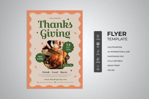 Thanksgiving Flyer Thanksgiving Flyer