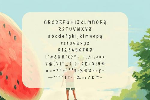 Standing - Handwritten Comic Font