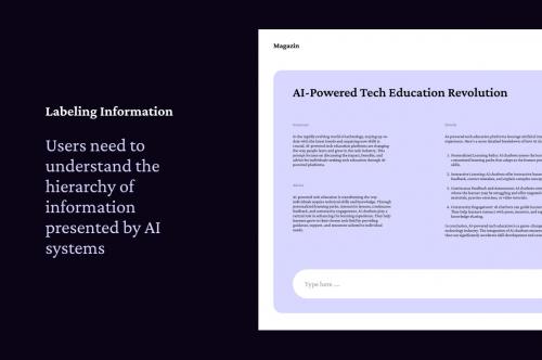 AI Chat power information
