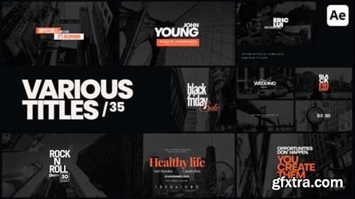 Videohive Various Titles 35 49279306
