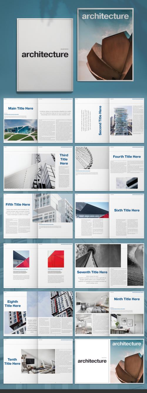 Architecture Magazine Layout - 263758618