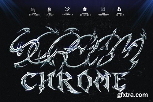 Ultra Chrome Text Effect Text Effect Vole 2 REWM3F5