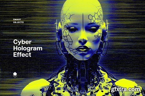 Cyber Hologram Photo Effect STCJ96Q