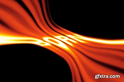 Melting Luminescent Text Effect B5723KF Melting Luminescent Text Effect B5723KF