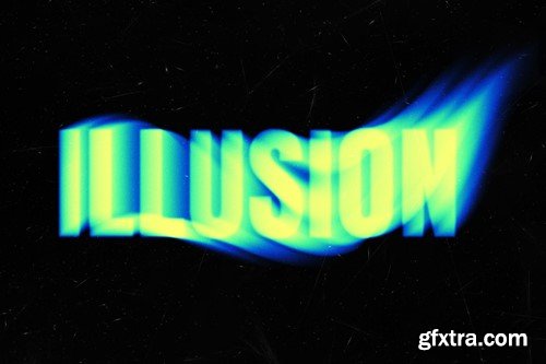 Melting Illusion Text Effect VPC3NU8 Melting Illusion Text Effect VPC3NU8