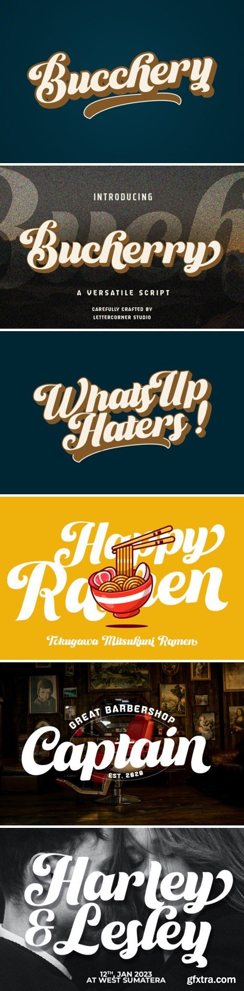 Bucchery Font
