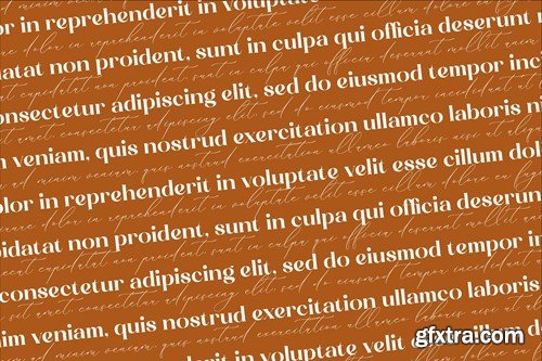 Hacburk Matrositia Modern Typeface Font Duo TNGHVFZ