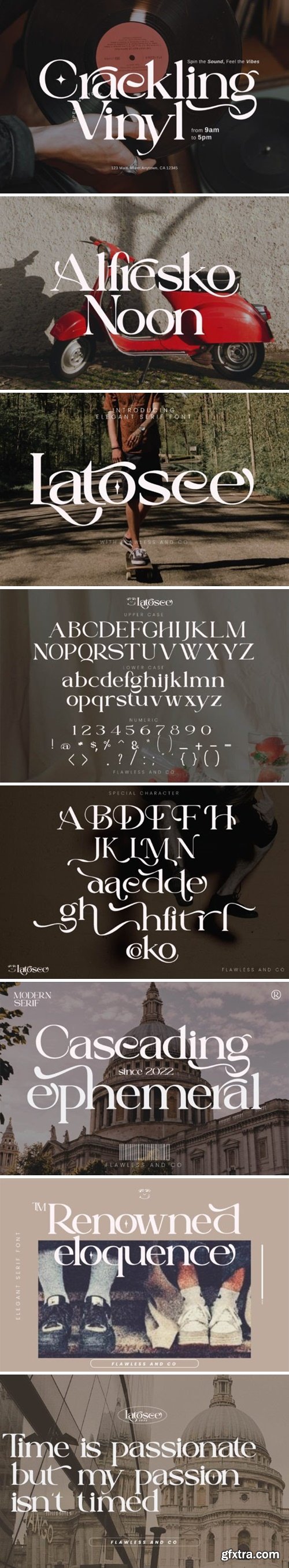 Latosce Font Latosce Font