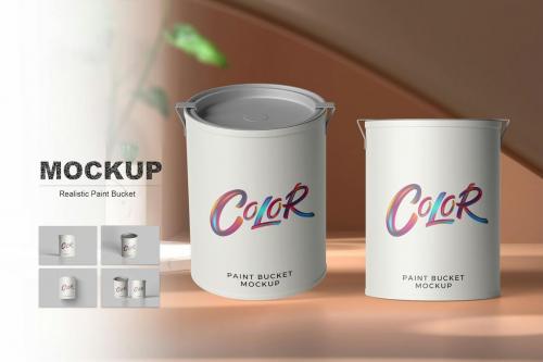 Paint Bucket Mockup