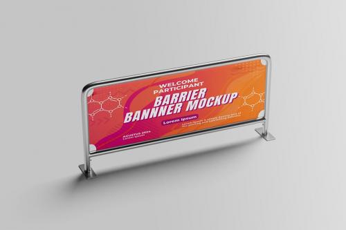 Barrier Banner Mockup