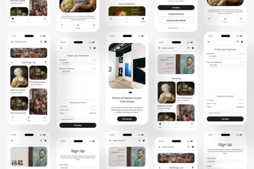 Aura Gallery - Art Gallery Mobile App