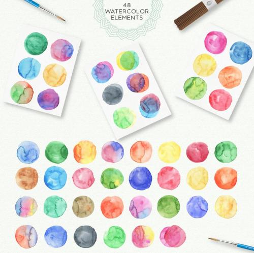 Mandala Vector Illustrations Icon Collection