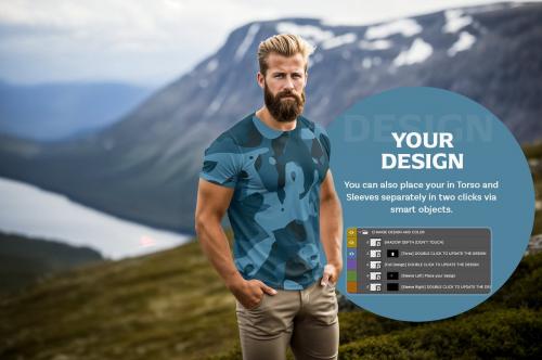 Outdoor T-Shirt Mockup