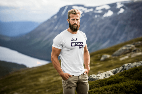 Outdoor T-Shirt Mockup