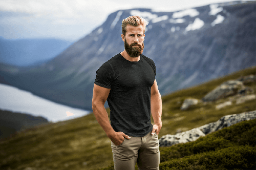 Outdoor T-Shirt Mockup