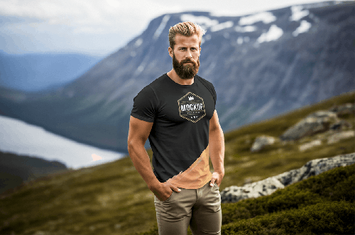 Outdoor T-Shirt Mockup