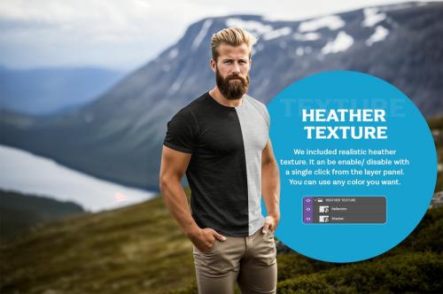 Outdoor T-Shirt Mockup