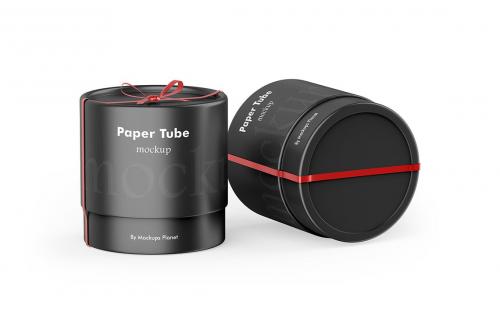 Paper Tube Mockups Paper Tube Mockups