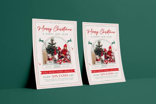 Merry Christmas Flyer Template