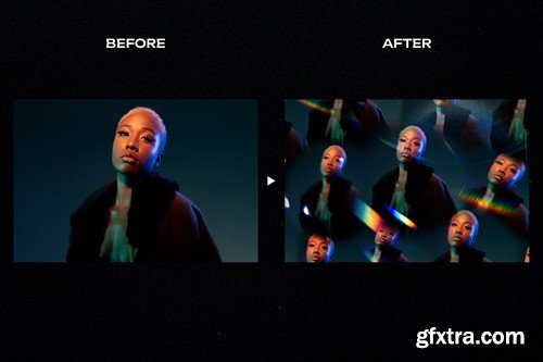 Prism Lens Photo Effect FQB26T8 Prism Lens Photo Effect FQB26T8