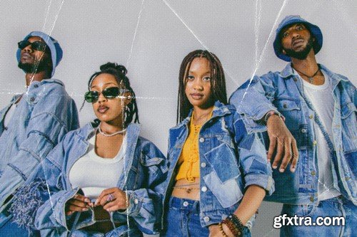 Crumpled Paper Photo Effect JW4M4SK Crumpled Paper Photo Effect JW4M4SK